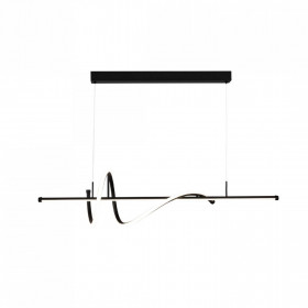 Φωτιστικό LED 40W 3000k-6000k Μαύρο 6083-BL INLIGHT