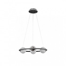 Φωτιστικό G9 & LED 36W Μαύρο Και Λευκό 6088-BL INLIGHT