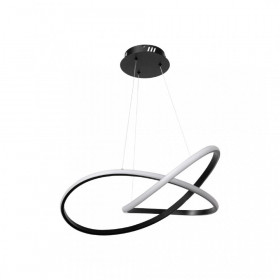 Φωτιστικό LED 48W 3000k-6000k Μαύρο 6081-BL INLIGHT