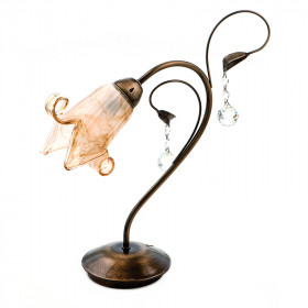 Πορτατίφ Ε27 Οξυντέ Και Μελί 3427-BR INLIGHT