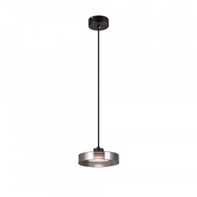 Φωτιστικό LED 12W 3000k-6000k Μαύρο Και Φυμέ 4075-1 INLIGHT