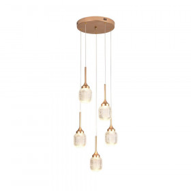 Φωτιστικό LED 50W 3000k Χρυσό 4077-5 INLIGHT