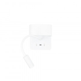 Απλίκα LED 9W 3000k Λευκό Με USB 43036 INLIGHT