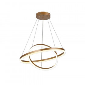 Φωτιστικό LED 58W 3000k-6000k Χρυσό 6095-B INLIGHT