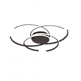 Φωτιστικό LED 46W 3000k-6000k Μαύρο 6111-B INLIGHT