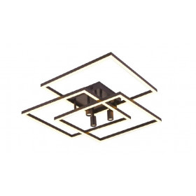 Φωτιστικό LED 81W 3000k-6000k Μαύρο 6112 INLIGHT