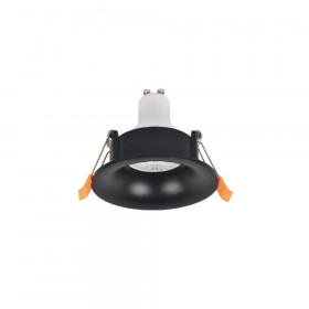 Σποτ Χωνευτό GU10 Μαύρο Σταθερό X00340B INLIGHT