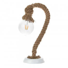 Πορτατίφ Ε27 Λευκό Με Σχοινί 3439-WH INLIGHT