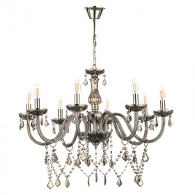 Φωτιστικό Οχτάφωτο Ε14 Φυμέ Γυαλί 5314-8 INLIGHT