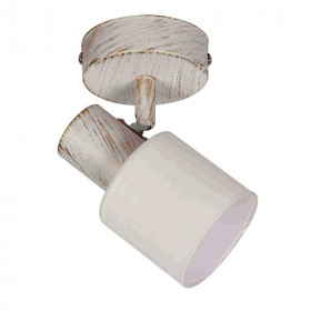 Σποτ Οροφής E14 Λευκό Πατίνα 9079-1 INLIGHT