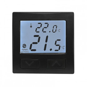 Θερμοστάτης Ψηφιακός Ανθρακί BS-831/C OLYMPIA ELECTRONICS