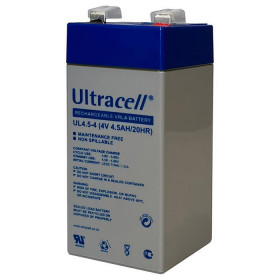 Μπαταρία Μολύβδου Κλειστού Τύπου 4V 4.5Ah ULTRACELL
