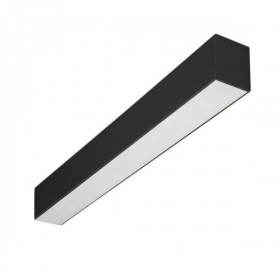 Φωτιστικό Επίτοιχο ATLAS LED 55 17.5W 4000k Ra80 580mm Μαύρο KT LIGHT