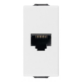 Πριζα Δικτύου RJ45 Cat.6 UTP 1 Στοιχείου Λευκό Neve 09338.6 VIMAR