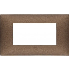 Πλαίσιο 4 Στοιχείων Χαλκός 09674.24 Neve VIMAR