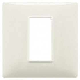 Πλαίσιο 1 Στοιχείου Λευκός Γρανίτης Plana 14641.06 VIMAR