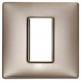 Πλαίσιο 1 Στοιχείου Νίκελ Περλέ Plana 14641.74 VIMAR