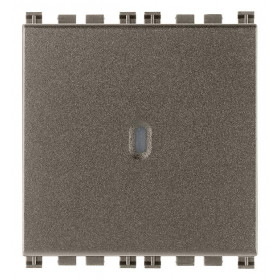 Μπουτόν Αξονικό 2 Στοιχείων Metal Arke 19108.2.M VIMAR