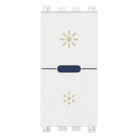 Dimmer Πλήκτρου Universal 1 Στοιχείου Λευκό Arke 19135.1.B VIMAR