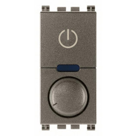 Dimmer Περιστροφικό Universal 1 Στοιχείου Metal Arke 19136.1.M VIMAR