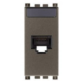 Πριζα Δικτύου RJ45 Cat.5e UTP 1 Στοιχείου Metal Arke 19339.11.M VIMAR