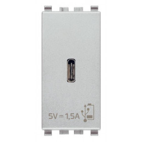 Πρίζα Φόρτισης USB TypeC 1 Στοιχείου Next Eikon 20292.C.N VIMAR