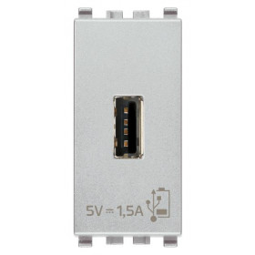 Πρίζα Φόρτισης USB TypeA 1 Στοιχείου Next Eikon 20292.N VIMAR