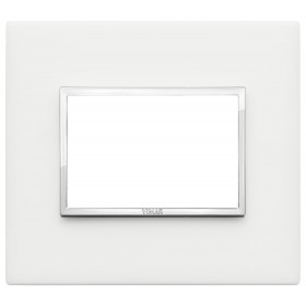 Πλαίσιο 3 Στοιχείων Λευκό Corian® 21653.41 Eikon Evo VIMAR