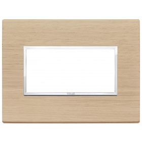 Πλαίσιο 4 Στοιχείων Λευκή Δρυς 21654.32 Eikon Evo VIMAR