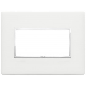 Πλαίσιο 4 Στοιχείων Λευκό Corian® 21654.41 Eikon Evo VIMAR