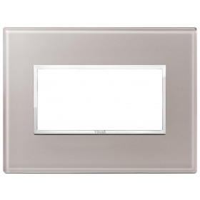 Πλαίσιο 4 Στοιχείων Γκρι Περλέ 21654.73 Eikon Evo VIMAR