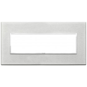 Πλαίσιο 7 Στοιχείων Ασημί 21657.02 Eikon Evo VIMAR