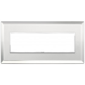 Πλαίσιο 7 Στοιχείων Ασημί Ice 21657.72 Eikon Evo VIMAR