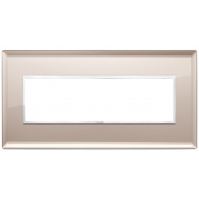 Πλαίσιο 7 Στοιχείων Μπρονζέ Mirror 21657.75 Eikon Evo VIMAR