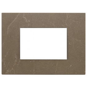 Πλαίσιο 3 Στοιχείων Καφέ gres 22653.52 Eikon EXE VIMAR