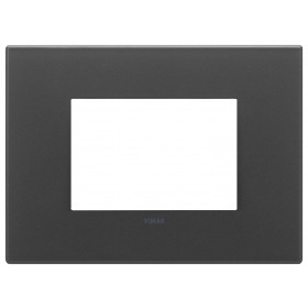 Πλαίσιο 3 Στοιχείων Μαύρο Σατινέ 22653.73 Eikon EXE VIMAR