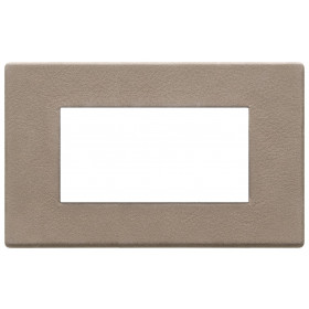 Πλαίσιο 4 Στοιχείων Καφέ Steppa 22654.22 Eikon EXE VIMAR