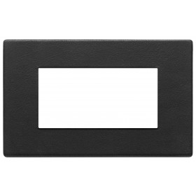 Πλαίσιο 4 Στοιχείων Μαύρο Forest 22654.23 Eikon EXE VIMAR