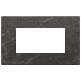 Πλαίσιο 4 Στοιχείων Μαύρο gres 22654.53 Eikon EXE VIMAR