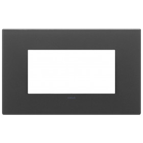 Πλαίσιο 4 Στοιχείων Μαύρο Σατινέ 22654.73 Eikon EXE VIMAR