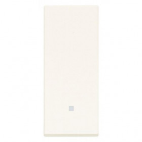 Διακόπτης Μεασίος Α/R 1 Στοιχείου Λευκό Linea 30012.B VIMAR