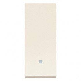 Διακόπτης Μεασίος Α/R 1 Στοιχείου Μπεζ Linea 30012.C VIMAR