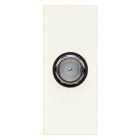 Πρίζα TV/RD/SAT Type F 1 Στοιχείου Λευκό Linea 30318.B VIMAR