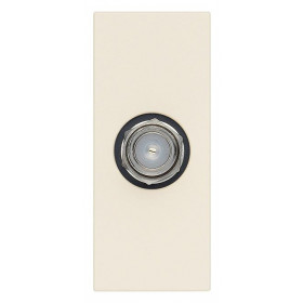 Πρίζα TV/RD/SAT Type F 1 Στοιχείου Μπεζ Linea 30318.C VIMAR