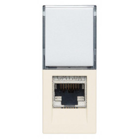 Πριζα Δικτύου RJ45 Cat.6A FTP 1 Στοιχείου Μπεζ Linea 30339.16C VIMAR