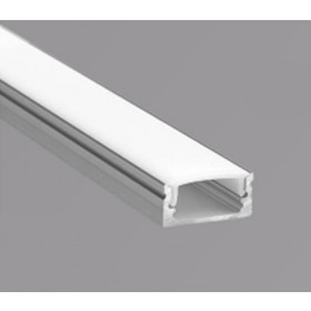 Προφίλ Για Ταινίες LED Αλουμινίο Με Οπάλ Κάλυμμα Επίτοιχο P172 LUCAS