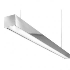 Φωτιστικό FOS 17000 LED 21W 4000K 1120mm Μαύρο KALFEX
