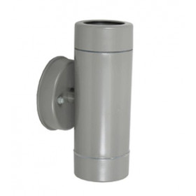 Σποτ Επίτοιχo GU10 Ασημί Rod 40-900057 G.K.