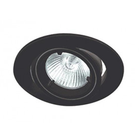 Σποτ Χωνευτό GU10 Μαύρο Κινητό Ray 42-000302 G.K.