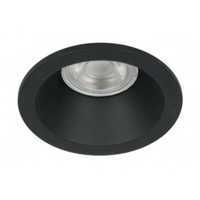 Σποτ Χωνευτό MR16 Μαύρο Σταθερό Tria 42-000316 G.K